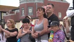 Crowds watching Sunderland International Airshow News Clip