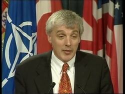 BELGIUM: NATO KOSOVO CRISIS PRESS BRIEFING News Clip