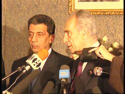 EGYPT/ISRAEL: PLO PEACE TALKS IN DANGER OF COLLAPSE News Clip