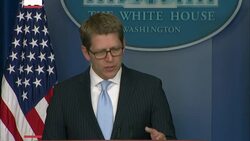 White House Press Secretary Jay Carney said President Barack Obama agreed with the NBA's ban of Donald Sterling, calling it "the right thing." (April 30) News Clip