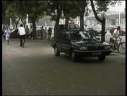 CHINA: BEIJING: PALUN GONG MEMBERS PROTEST ARRESTS News Clip