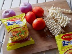 India's favourite instant noodles, Maggi, banned countrywide Stock Footage