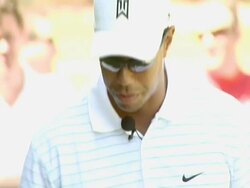 Tiger Jam X Golf Clinic Stock Footage