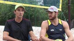 CLEAN: Brazilian beach volleyball players hope to shine in the sand News Clip