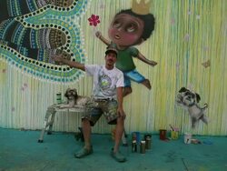 Wynwood Section Of Miami Attracts Area Graffiti Artists Stock Footage