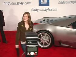 4th Annual 'ten' Fashion Show Presented By General Motors arrivals and Interviews Stock Footage