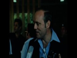 SYND 19 05 80 MENACHEM BEGIN MEETS U.S. AMBASSADOR LEWIS ON SUSPENSION OF AUTONOMY TALKS News Clip