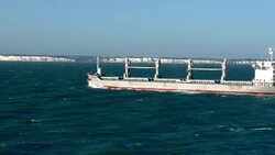 Ships at sea on the English Channel News Clip