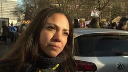 Kimberly Espinel, Organiser Women's March London News Clip