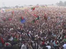 WRAP Bhutto speaks at hometown rally; rival party ldr Sharif gives presser Instructional Video