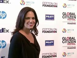 Soledad O'Brien at Global Citizen Festival in Central Park To End Extreme Poverty Stock Footage