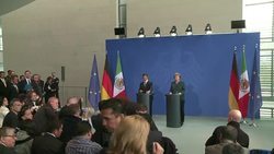 CLEAN : Merkel stresses value of free speech in Erdogan satire spat News Clip