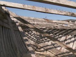 MS PAN Boats cemetery of Magouer / Magouer, Brittany, France Stock Footage