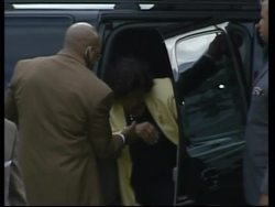 Jackson arrives as trial continues Instructional Video