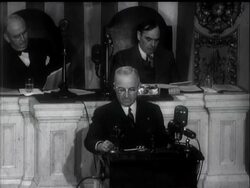 TRUMAN ON AID TO GREECE AND TURKEY News Clip