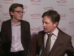INTERVIEW: Michael J. Fox say this event is a thank you to the foundation's supportersÃ‰ Stock Footage
