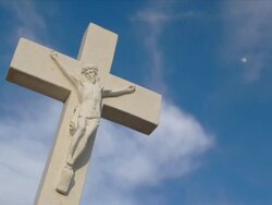 Sunset Mexico Cemetary Time Lapse 4 Stock Footage