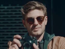 Urban photographer Stock Footage