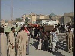 Bodies taken to Najaf for burial, funerals News Clip