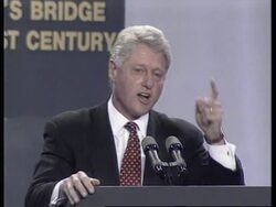 USA: BILL CLINTON'S PRESIDENTIAL ELECTION CAMPAIGN DRAWS TO A CLOSE News Clip