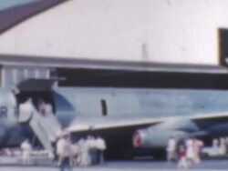 Transport Plane 1960's Stock Footage