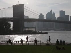 Jane's Carousel In Brooklyn Bridge Park Stock Footage