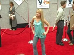 Walt Disney Pictures' 'Ice Princess' Premiere Stock Footage