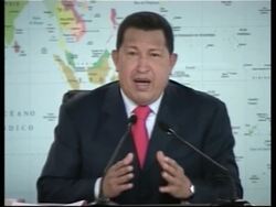 WRAP Chavez slams the US, gives deadline for foreign companies to review contracts News Clip