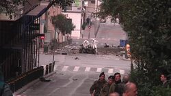 Bomb explodes outside a Bank of Greece building in central Athens News Clip