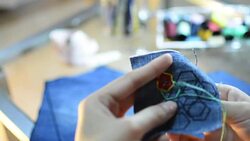 needlework handmade Stock Footage