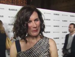 INTERVIEW: Erica Horvath (Glamour winner) on what it's like to be on the red carpet for the premiere of Rachel Weisz's The Thief which was inspired by her personal essa (Footage by WireImage Video/GettyImages) Stock Footage