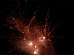 Firework HD1080, NTSC, PAL Stock Footage