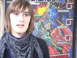 Yelle Interview (clip 1) Stock Footage