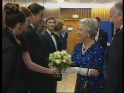 UK-Queen attends charity concert in place of Diana News Clip