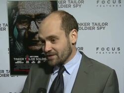 INTERVIEW: David Dencik on the book and the miniseries. Stock Footage