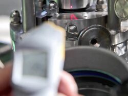 Laser thermometer Stock Footage