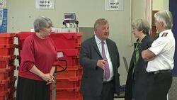 Theresa May visits Plymouth Fisheries News Clip