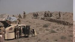 CLEAN : Iraqi forces battle IS group south of Fallujah News Clip