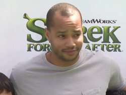 Donald Faison and Guests at the 'Shrek Forever After' Premiere at Universal City CA. (Footage by WireImage Video/GettyImages) Stock Footage