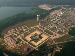 Wastewater Treatment Plant Stock Footage