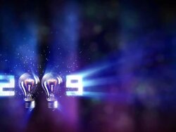 Christmas concept background Stock Footage