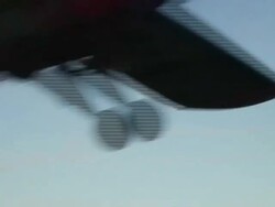 Old millitary plain Stock Footage