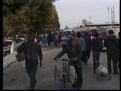 UZBEKISTAN: ATTEMPTS MADE TO CONFINE AFGHANISTAN CONFLICT News Clip