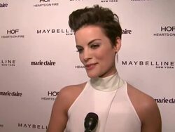 INTERVIEW - Jaimie Alexander on what beauty means to her at Marie Claire Celebrates May Cover Stars Stock Footage