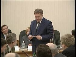 RUSSIA: ZHIRINOVSKY REGISTERED AS ELECTION CANDIDATE Instructional Video