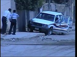 Body of US Marine killed in firefight.  Graphic content News Clip