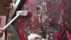 Anti-government protesters to will scale back their presence on the streets, clean-up News Clip