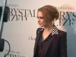 Blake Lively Hosts Grand Opening of Swarovski CRYSTALLIZED Concept Store Stock Footage