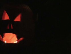 Halloween pumpkin 3 - HD 1080/30F Stock Footage