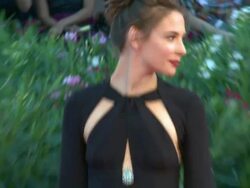 Jasmine Trinca at the The Tempest Premiere/Closing Night Red Carpet: 67th Venice Film Festival at Venice . (Footage by WireImage Video/GettyImages) Stock Footage